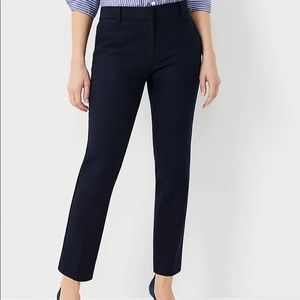Ann Taylor dress or work pants (dark blue). The ankle- mid rise, slim leg fit